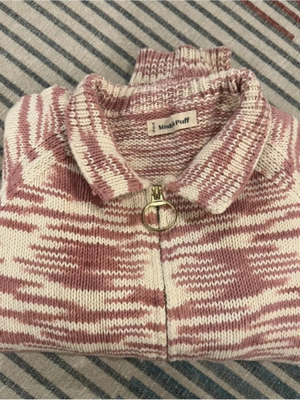 Misha + Puff Cotton Pink Spacedye Jacket